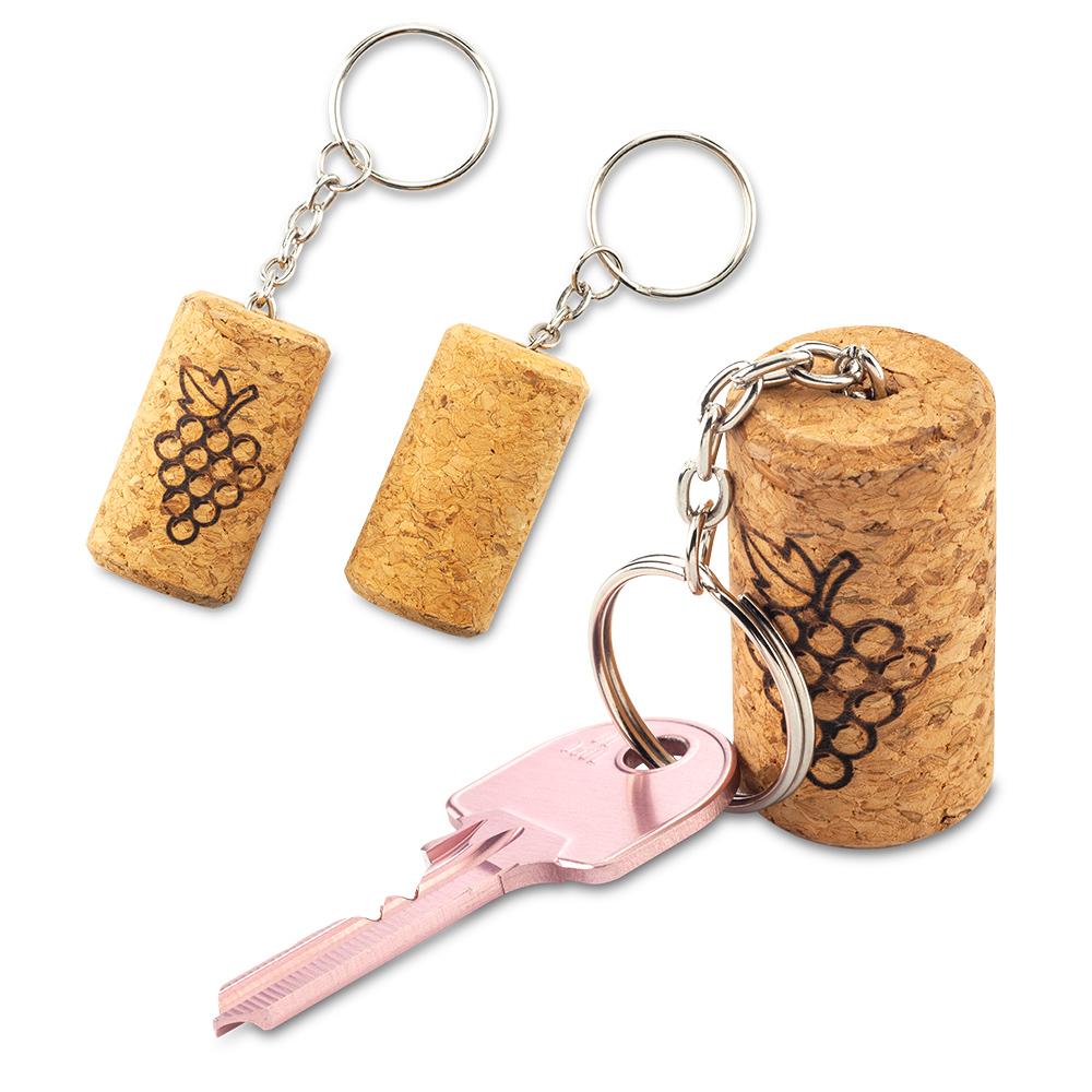 LLAVERO CORCHO - OFERTA - Producto promocional personalizable