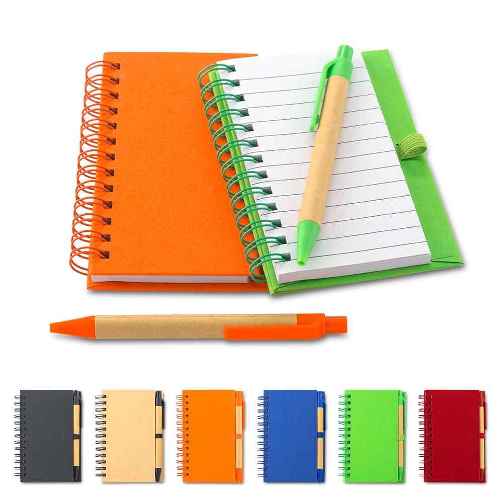 Mini Libreta Con Bolígrafo Tavish - Producto promocional personalizable