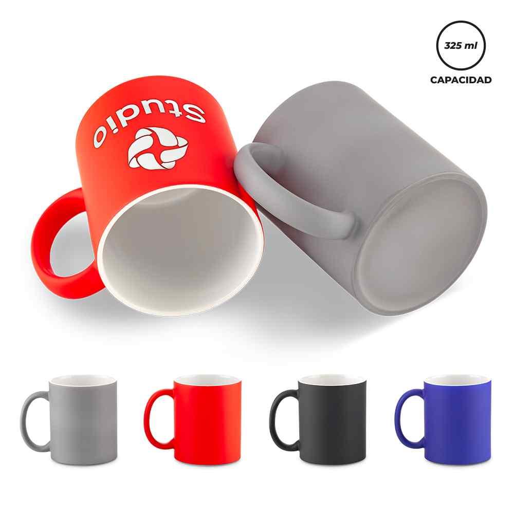 Mug en Ceramica Rubber 325ml - Producto promocional personalizable