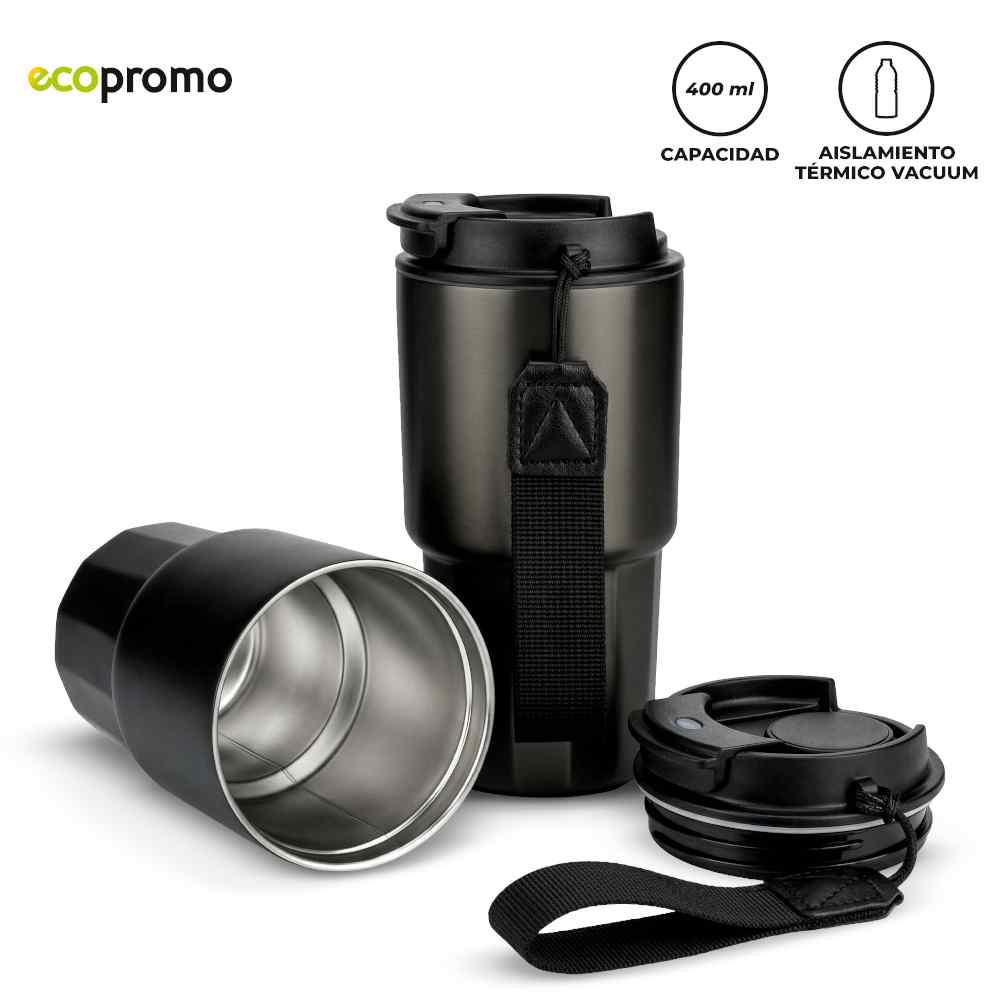 Mug Metálico Dewar 400 ml Nuevo - Producto promocional personalizable