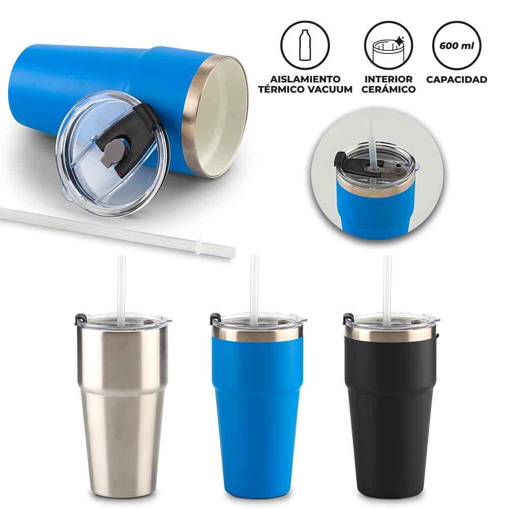 Mug Metálico Lumix 600 ml - Producto promocional personalizable
