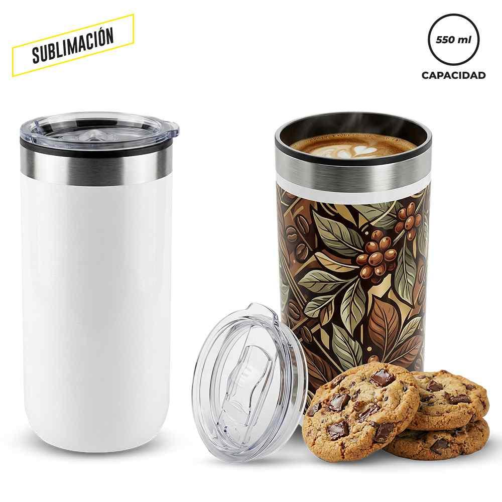 Mug Metálico Para Sublimacion Kup 550 ml Nuevo - Producto promocional personalizable