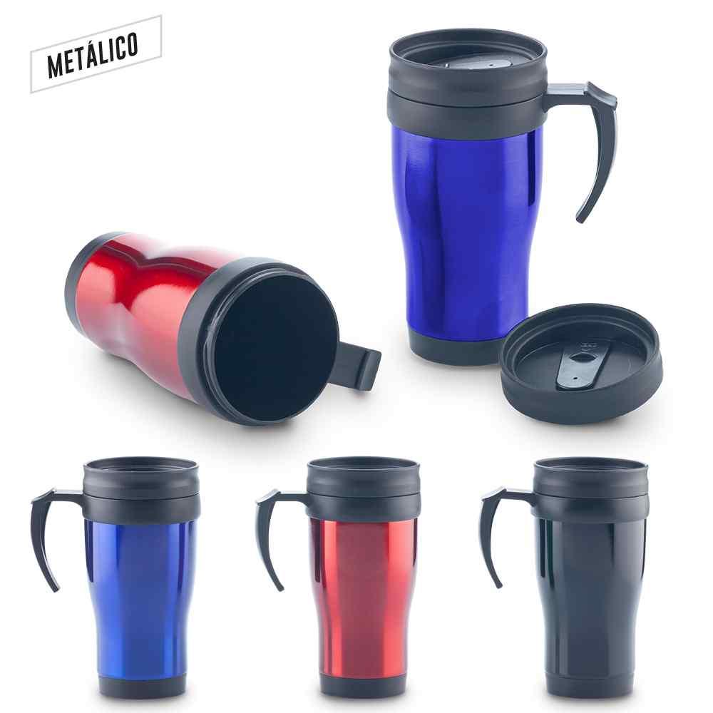Mug Metálico Quest 450ml - Producto promocional personalizable