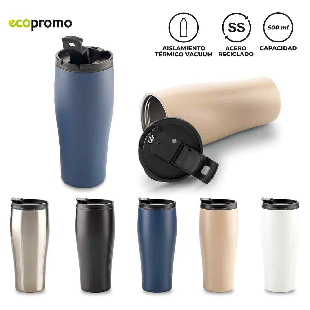 Mug Metálico Tasso 500ml - Producto promocional personalizable