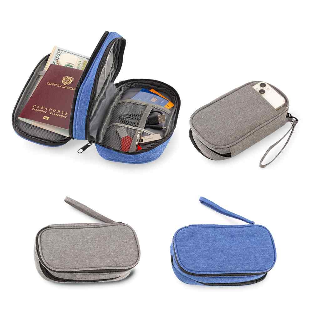 Portadocumentos de Viaje y de Cables Lumen - Producto promocional personalizable