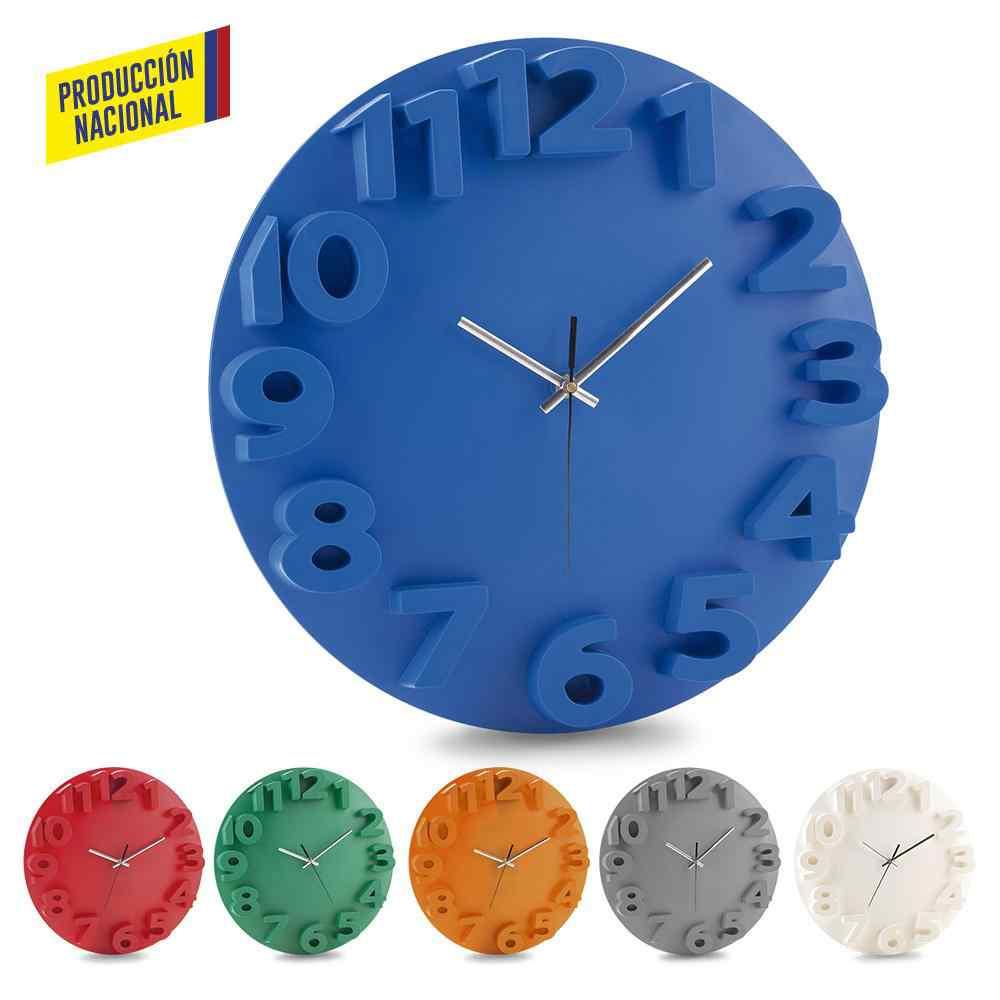 Reloj de Pared Tempo - Produccion Nacional - Producto promocional personalizable