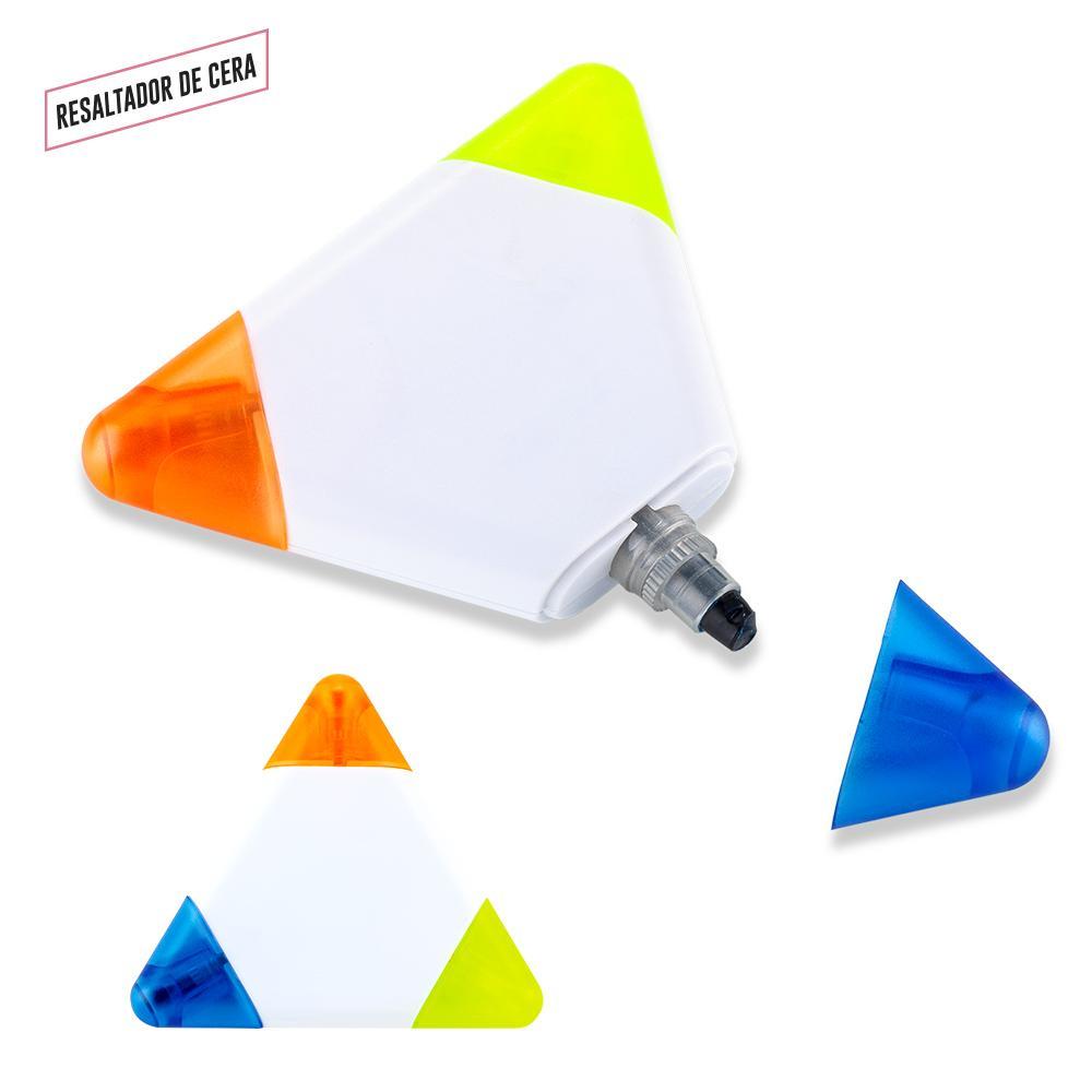 Resaltador Magico de Cera Triangulo - Producto promocional personalizable
