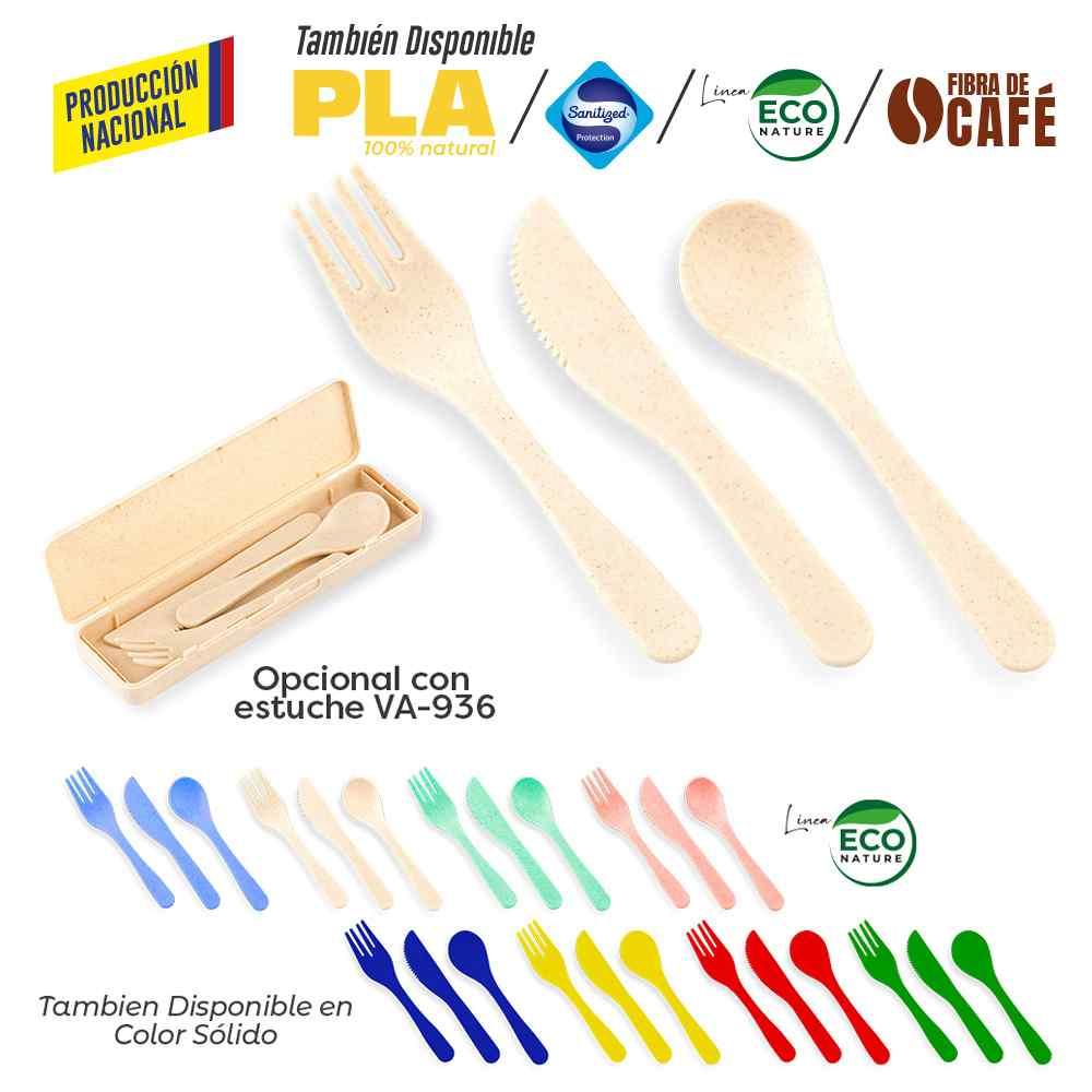 Set de Cubiertos Lunch-produccion Nacional - Producto promocional personalizable
