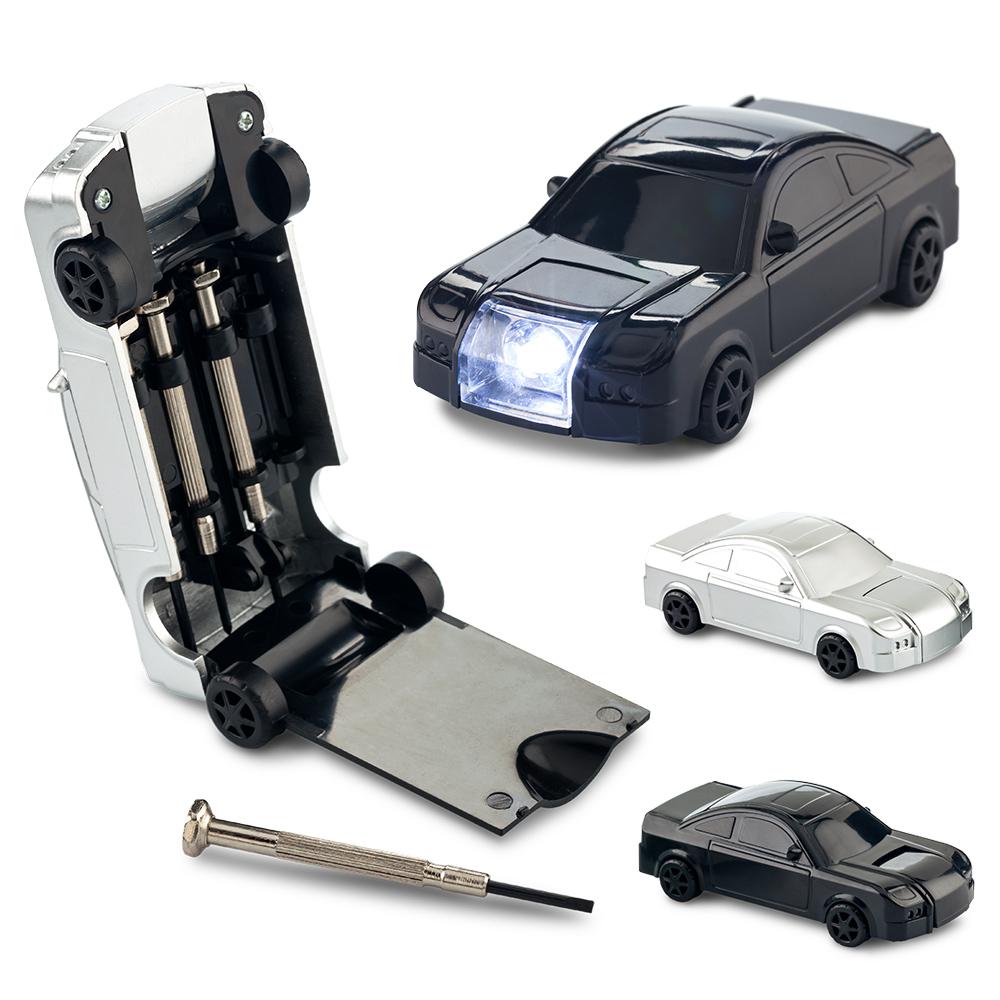 SET DE DESTORNILLADORES CON LUZ CAR OFERTA - Producto promocional personalizable