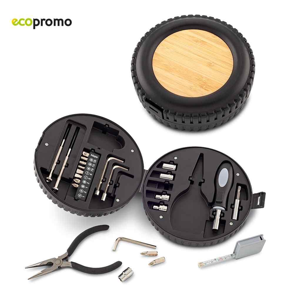 Set de Herramientas Bamboo - Producto promocional personalizable