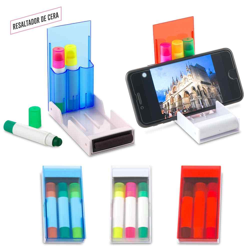 Set de Resaltadores Magicos en Cera Flipper - Producto promocional personalizable
