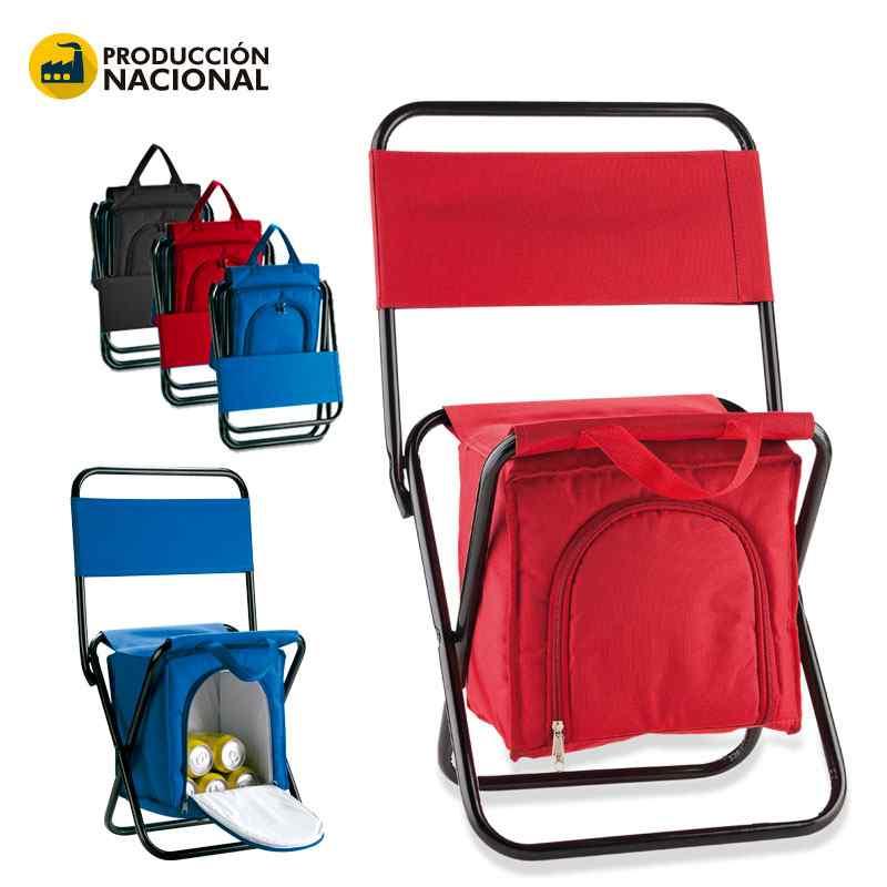 Silla Nevera Cooler Con Espaldar - Producción Nacional - Producto promocional personalizable