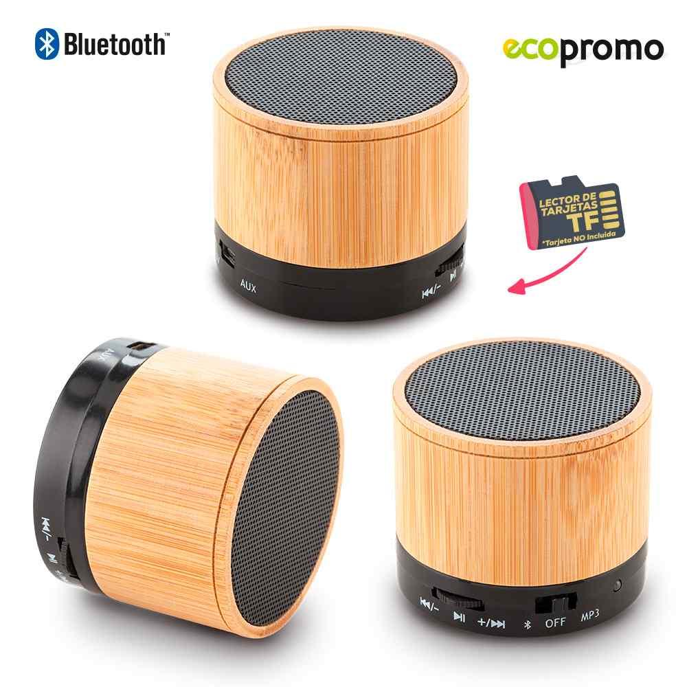 Speaker Bluetooth Artix Bamboo - Producto promocional personalizable