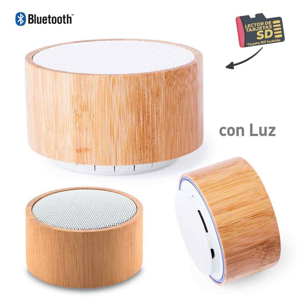 Speaker Bluetooth Barack Bamboo - Producto promocional personalizable