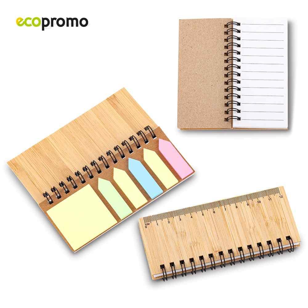 Sticky Set Bamboo Eco - Producto promocional personalizable
