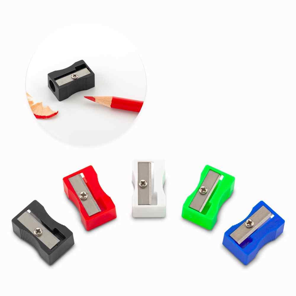 Tajalápiz Plástico School - Producto promocional personalizable