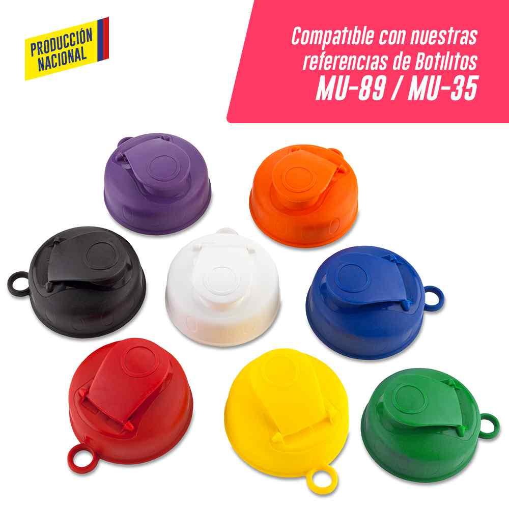 Tapa Pestaña Para Botilito Saturno - Producto promocional personalizable