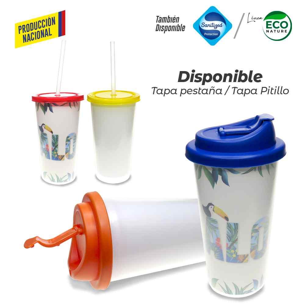 Vaso Doble Pared de Seguridad 450ml -prod Nacional - Producto promocional personalizable