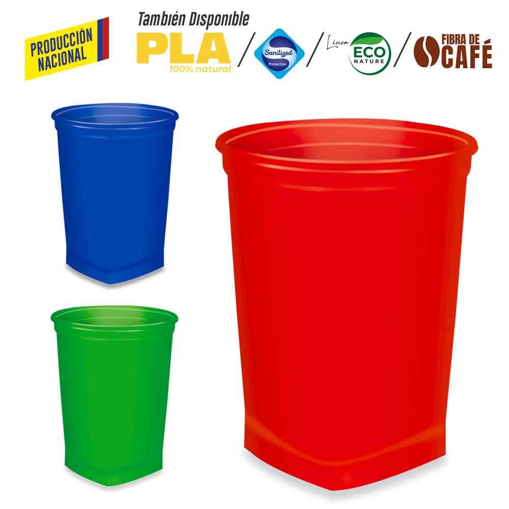 Vaso Glitter - Producción Nacional - Producto promocional personalizable