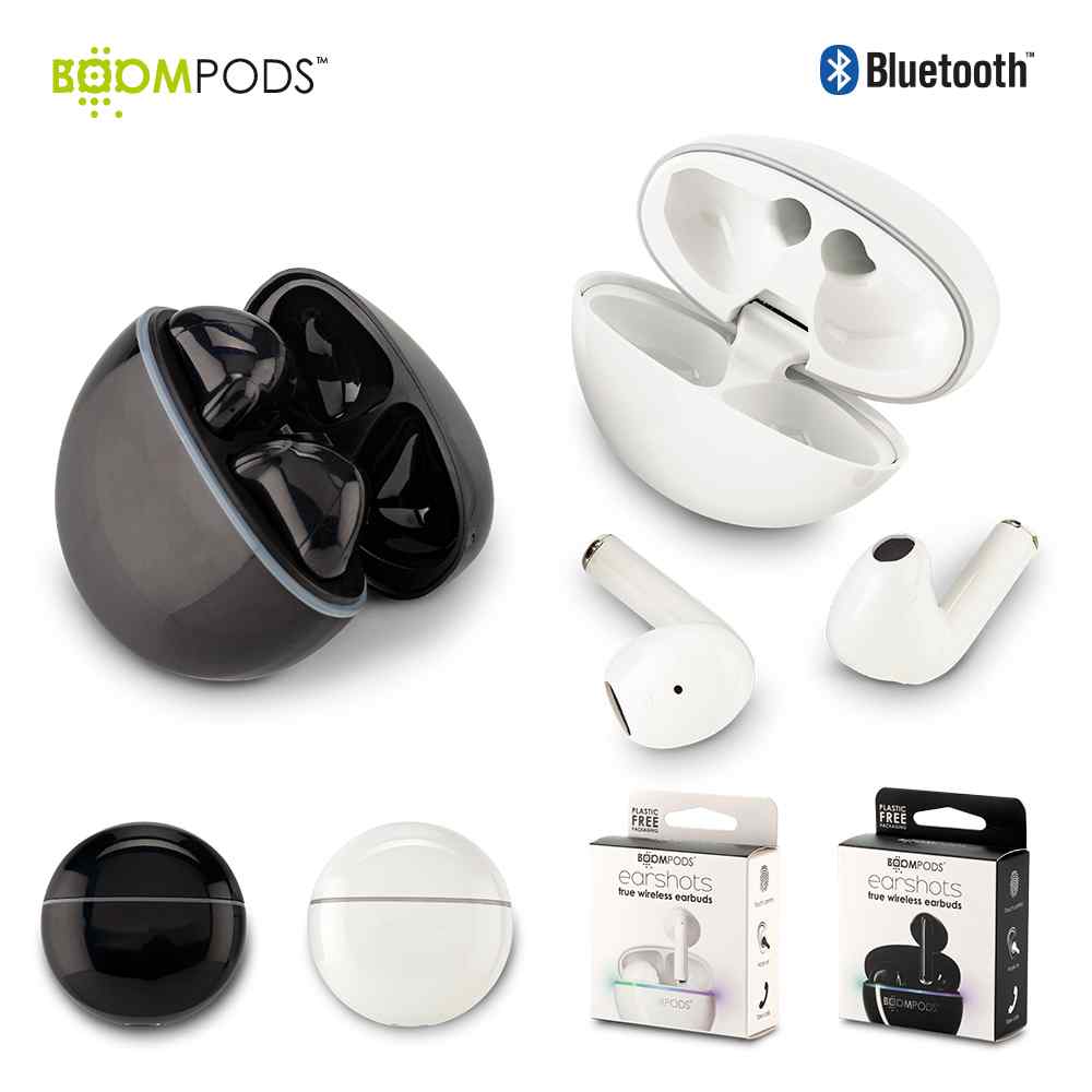 Audífonos Bluetooth Earshots Boompods Oferta - Producto promocional personalizable