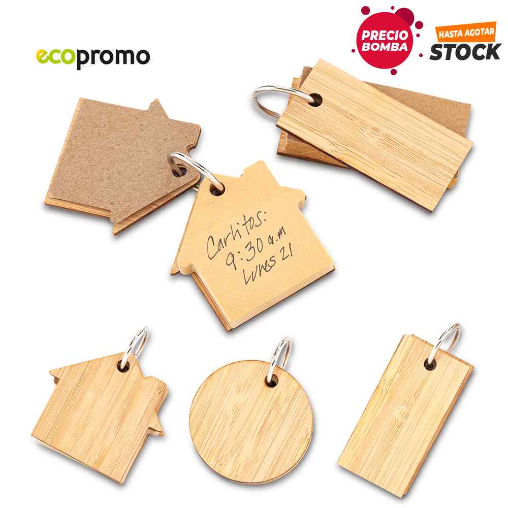 Bamboo Sticky Pad - Precio Bomba - Producto promocional personalizable