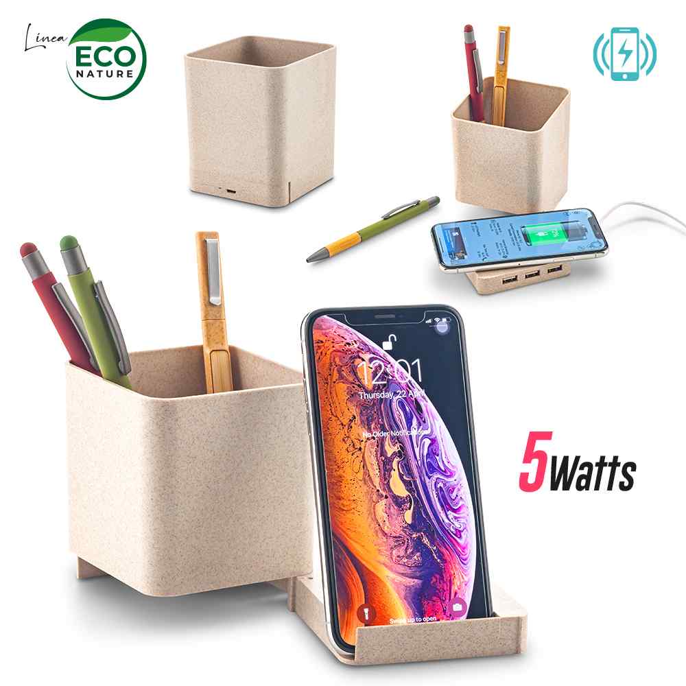 Cargador Inalámbrico Cubik - Producto promocional personalizable