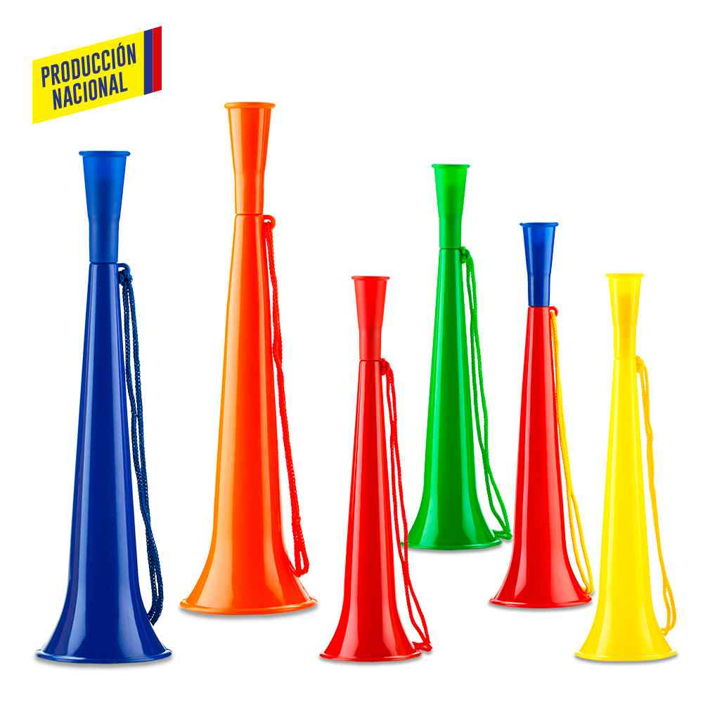 Corneta Stadium - Producción Nacional - Producto promocional personalizable