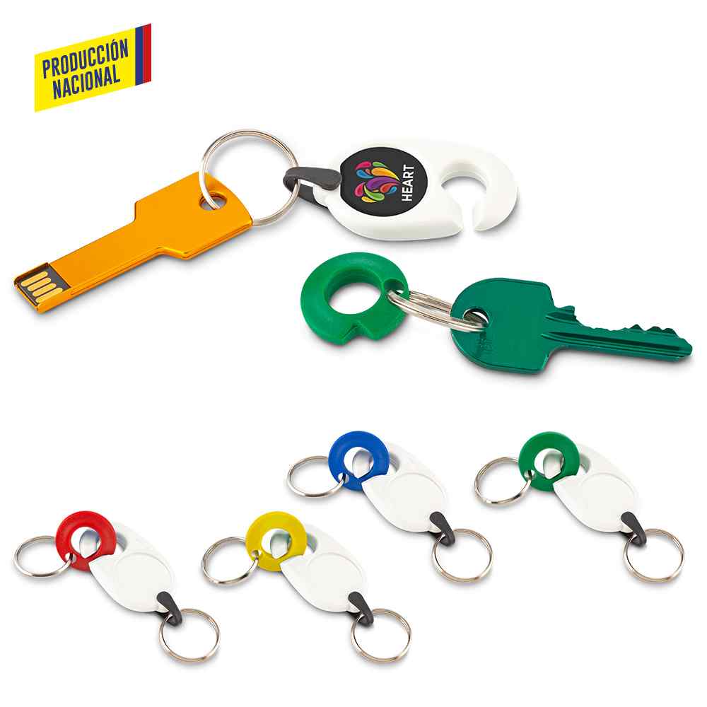 Llavero Double - Producto promocional personalizable