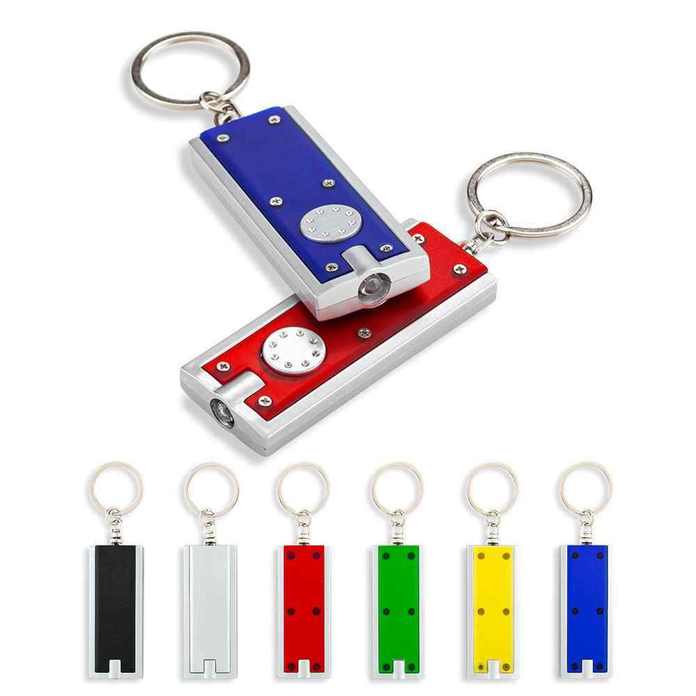 Llavero Linterna Flat - Producto promocional personalizable
