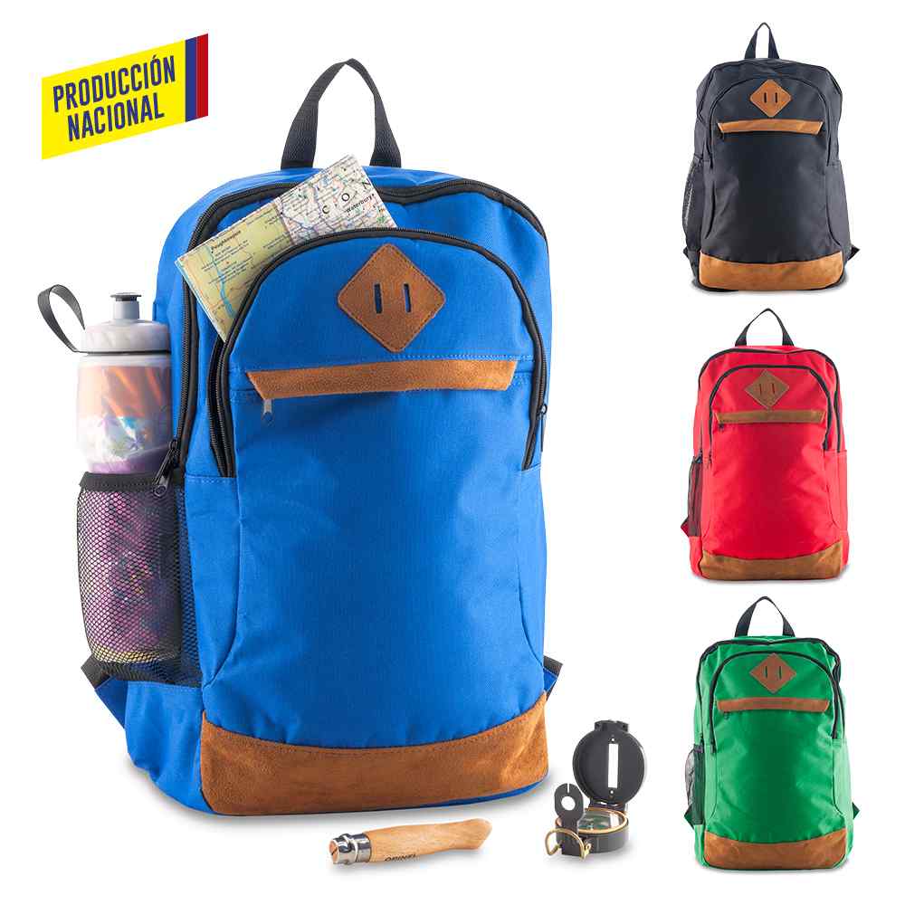 Morral Backpack Retro - Produccion Nacional - Producto promocional personalizable