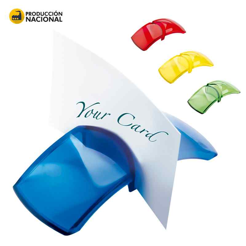 Portatarjetas Arc - Produccion Nacional - Producto promocional personalizable