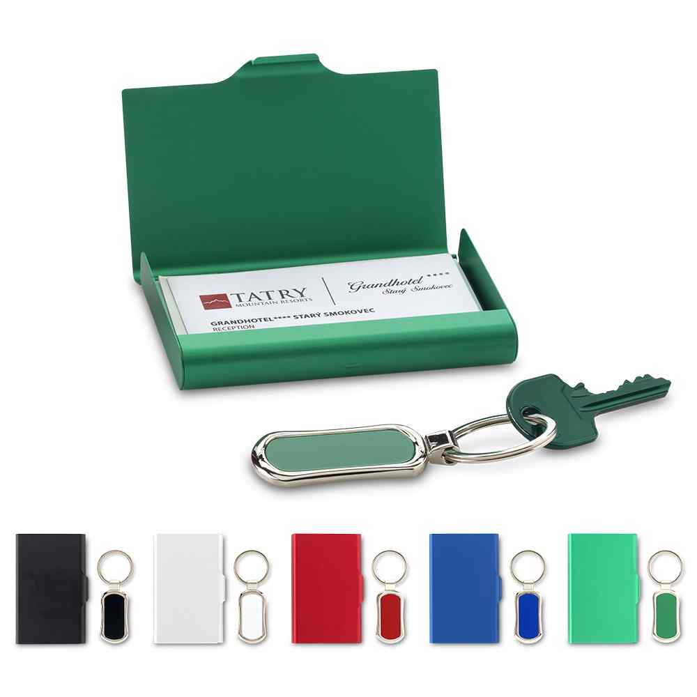 Set De Portatarjetas Y Llavero Jack Oferta - Producto promocional personalizable