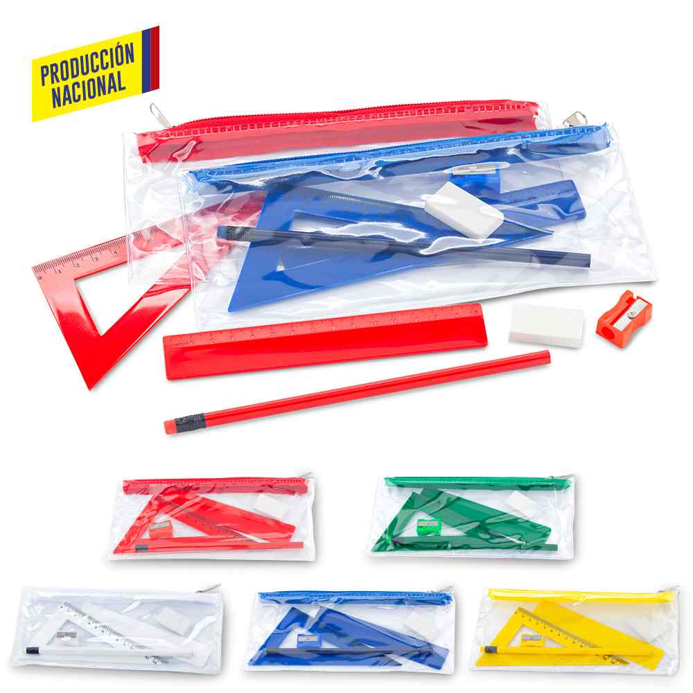 Set Escolar - Producción Nacional - Producto promocional personalizable