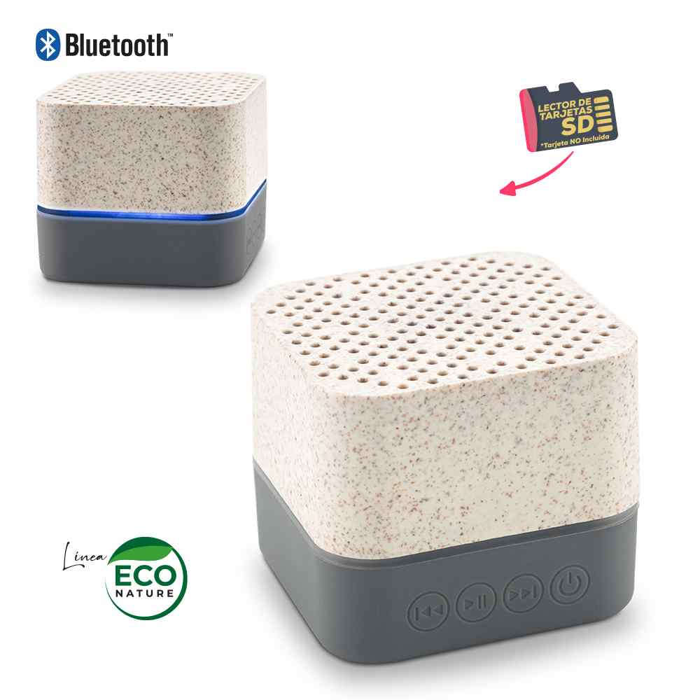 Speaker Bluetooth Lights Eco - Producto promocional personalizable