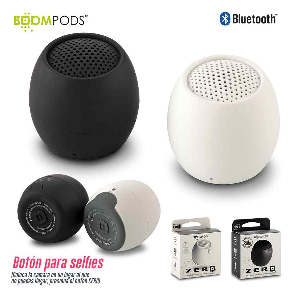 Speaker Bluetooth Zero Boompods - Producto promocional personalizable