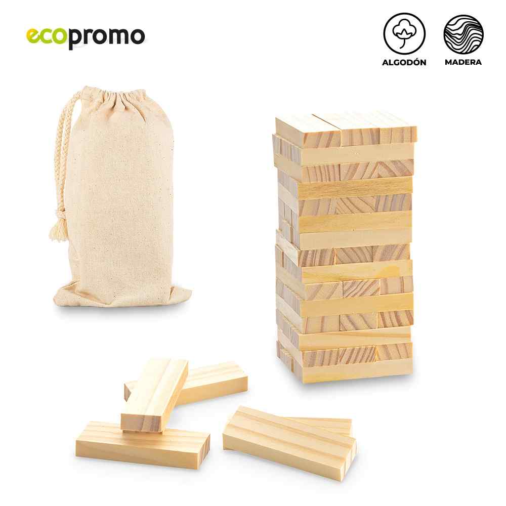 Torre De Madera Skill 2 - Producto promocional personalizable
